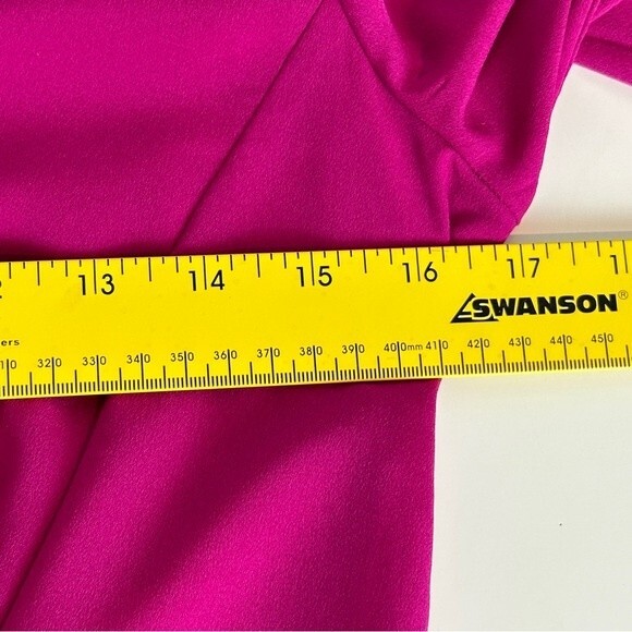 GB Gianni Bini Open Sleeve Mini Dress Hot Pink Colorblock 3 - Picture 6 of 9